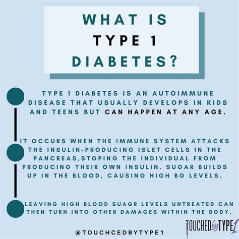 What is Type 1 Diabetes? — Touched By Type 1