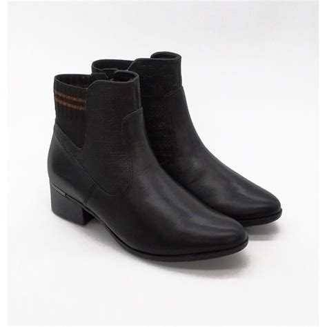 Bota Feminina Comfortflex 2269301 Preto Magazine Cazarini