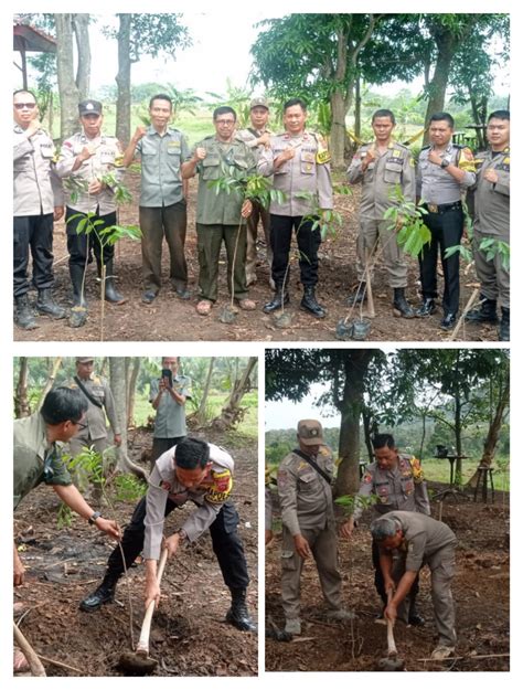 Penanaman Sepuluh Juta Pohon Bersama Polri SWARA NASIONAL POS