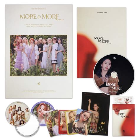 Twice Twice 9th Mini Album More And More [ B Ver ] Cd Photobook Postcard Coaster Card