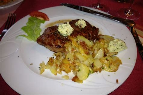 Rumpsteak mit Kräuterbutter Weinstube Zum Engel Weingut Flickr