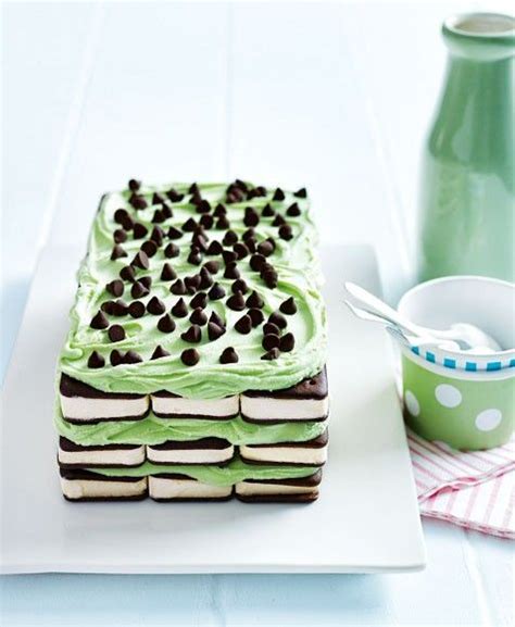 Mint Ice Cream Sandwich Birthday Cake 2014 Ice Cream Birthday Cake