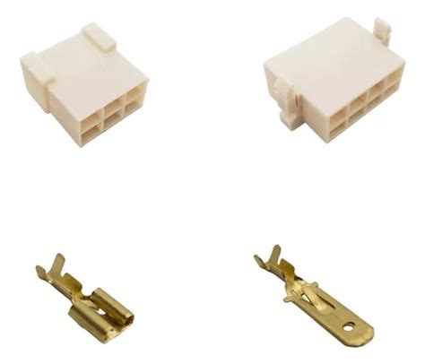 Conector Vias Faston Macho F Mea Terminais Kits