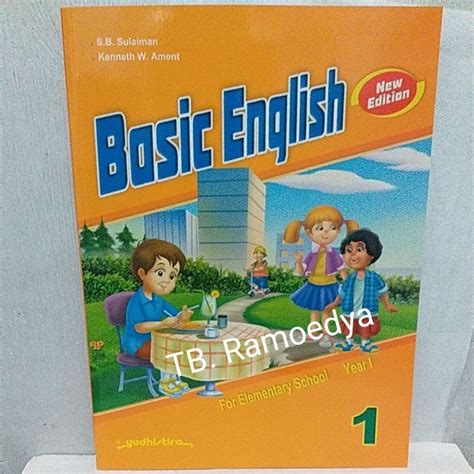 Jual Buku Basic English New Edition Sd Mi Kelas Yudhistira Shopee