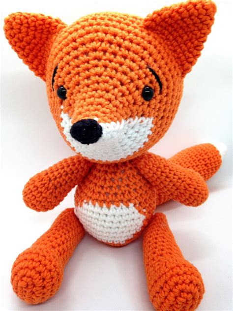 Amigurumi Raposa Croch Elo Produtos Especiais