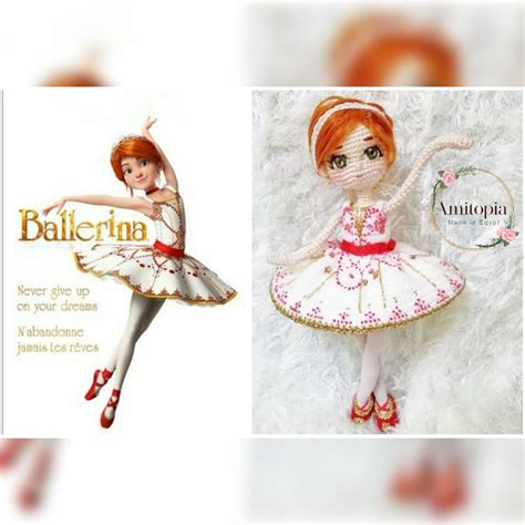 Ballerina Felicity Leap Ballet Dancer Ballerina Amigurumi Pattern