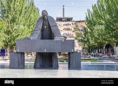 Armenia Yerevan Monument To Alexander Tamanyan By Artashes Hovsepyan