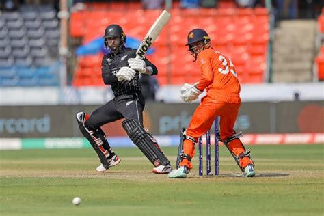 New Zealand Vs Netherlands Match Icc Cricket World Cup In