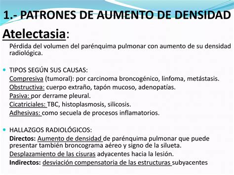 Principales Patrones Radiológicos En La Placa Simple De Tórax Ppt