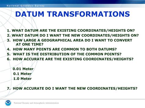 Ppt Datums And Datum Transformations Powerpoint Presentation Free