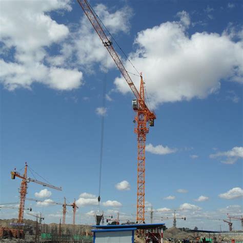 10Ton Hammerhead Topkit Tower Crane Manufacturer Go Higher Suspended