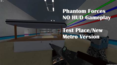 Phantom Forces Metro Revamped Gun Game No HUD Mode Phantom Forces Test