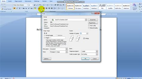 tutorial print dokumen youtube