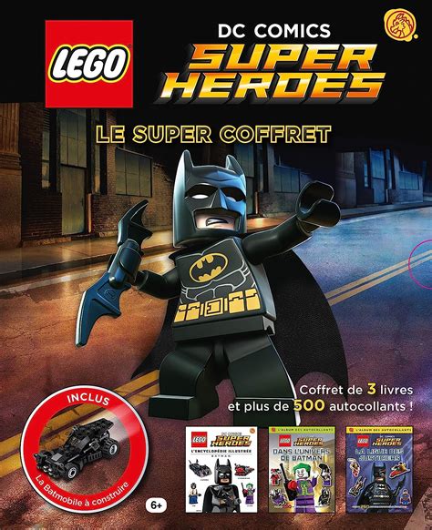 Lego Dc Comics Le Super Coffret Livres Le Super Coffret Livres