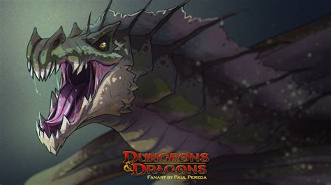 Dungeons and Dragons - Green Dragon by polwalker on DeviantArt