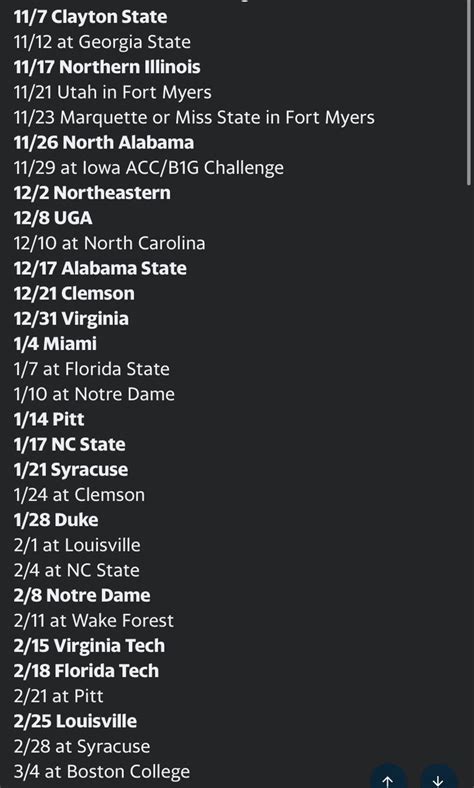 Kelly Quinlan On Twitter Gatech Basketball Schedule Still