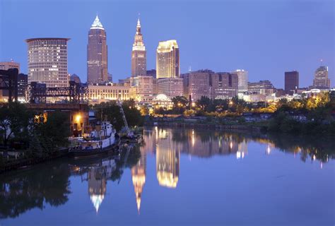 Downtown Reflection Thats Cleveland Baby