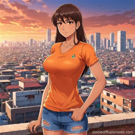 Tall Latina In Mexico City Stable Diffusion Online