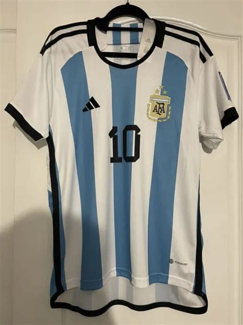 Lionel Messi Argentina Home Shirt Bnwt Size M Eur