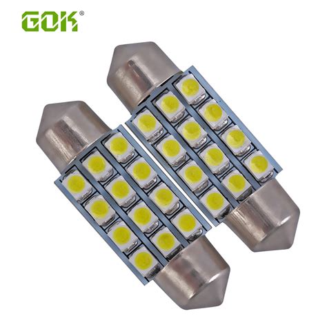 X Led Car Bulb Festoon Smd Led C W Mm Mm Mm Mm