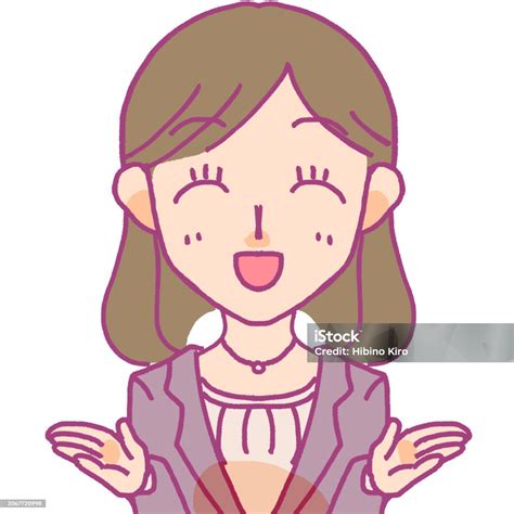 Illustration Of A Woman Guiding Stock Illustration Download Image Now