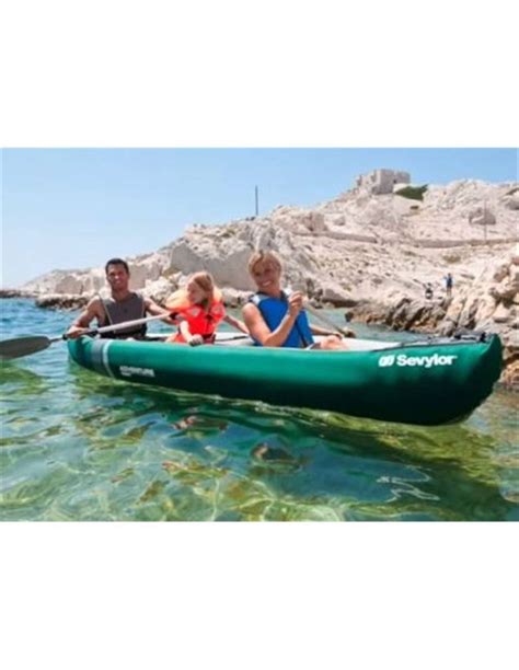 Canoa Hinchable Para Tres Adventure Plus Megapiscinas