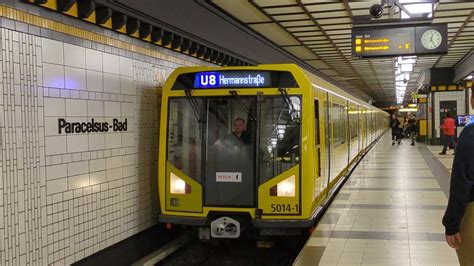 U Bahn Berlin Einsetzermitfahrt Auf Der U Von Paracelsus Bad Bis