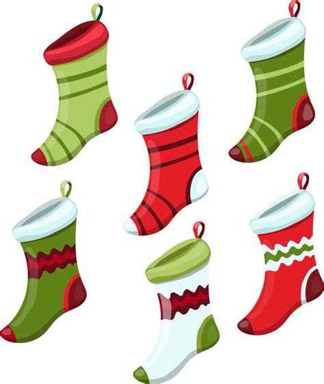 Christmas Stocking PNGs for Free Download