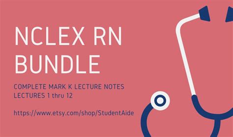 Complete Notes For Lectures Mark K Nclex Rn Q A Flashcards Etsy