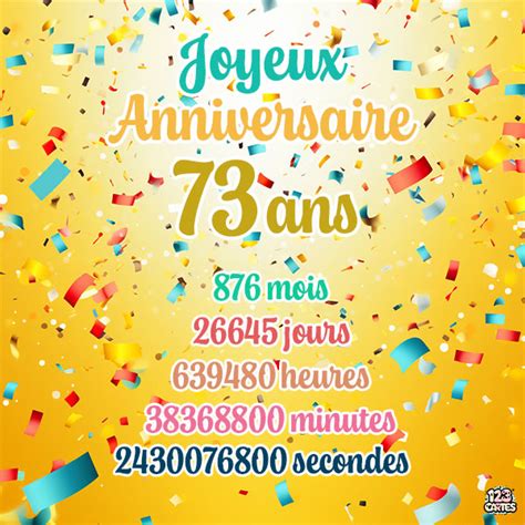 Carte Anniversaire 73 Ans Humour Singe Chic 123cartes