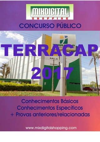 APOSTILA TERRACAP 2017 ENGENHEIRO CIVIL 2 VOLUMES PDF