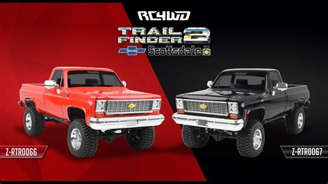 Rc Wd Trail Finder Lwb Rtr W Chevrolet K Scottsdale Hard Body