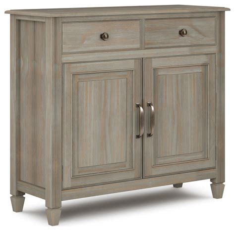 Connaught Solid Wood Entryway Storage Cabinet Traditional Storage