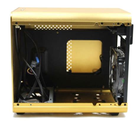 Raijintek Metis Mini Itx Pc Geh Use Cube Usb Seitenfenster Gold