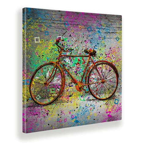 QUADRO STREET ART BICICLETTA Wdesign