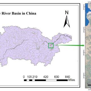 Distribution Map Of The Shili River Basin And Sampling Points