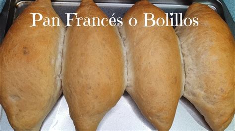 Receta De Pan Frances Salvadoreño Bolillos Recetas Fáciles Guana