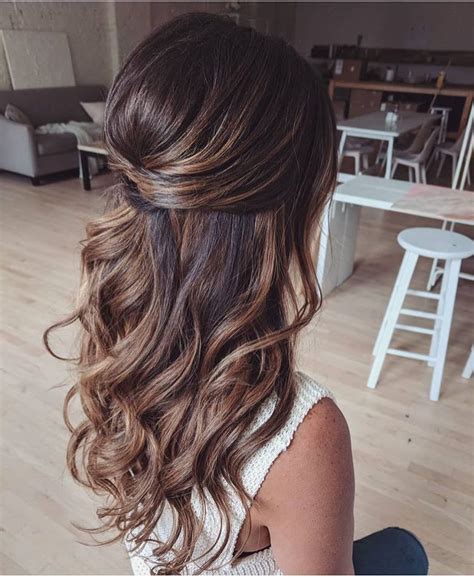 Loose Curls Wedding Hair Pinmomstuff