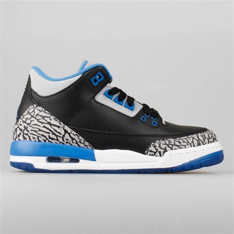 Air Jordan 3 Iii Retro Sport Blue Gs Kids 398614 007 Concord Blue Ebay