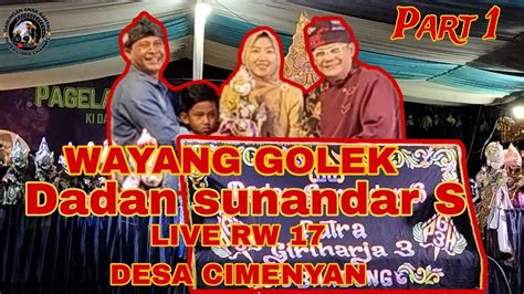 PAGELARAN WAYANG GOLEK DALAM RANGKA KHITANAN GUSARAN ANAK PAK LURAH