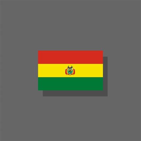 Premium Vector | Illustration of bolivia flag template