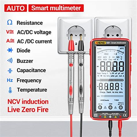 Snapklik ANENG Digital Multimeter Tester Auto Ranging TRMS 6000