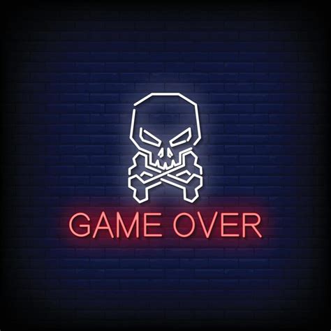 Skull Game Over Wallpaper