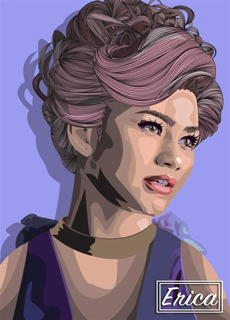 Zendaya Fan Art Erica Bermudez On Artstation At Artstation