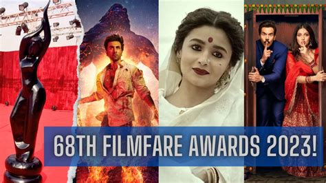 68th Hyundai Filmfare Awards 2023 Ceremony Concludes Gangubai And