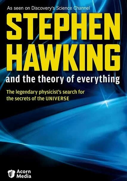 Rent Stephen Hawking and the Theory of Everything (2007) on DVD and Blu-ray - DVD Netflix