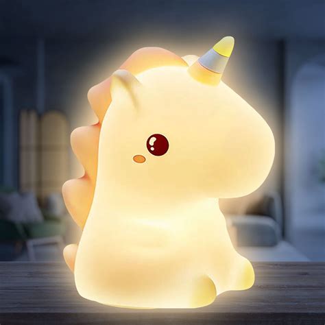 Iric Safe Night Unicorn Lamps For Girls With Smooth Bpa Free Silicone