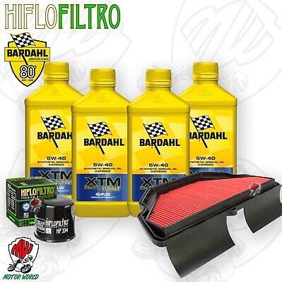 Set Entretien Huile Bardahl Xtm W Filtres Pour Honda Cbr F