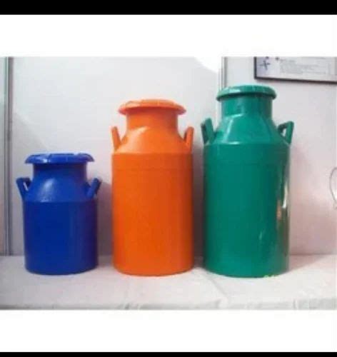 Hdpe Plastic Milk Can L At In Ahmedabad Id