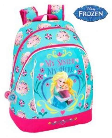 Mochila Escolar Frozen Sisters Forever Flower Adap Trolley Loja Da